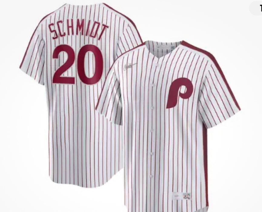 Men 2024 MLB Philadelphia Phillies 20 Schmiot white jersey
